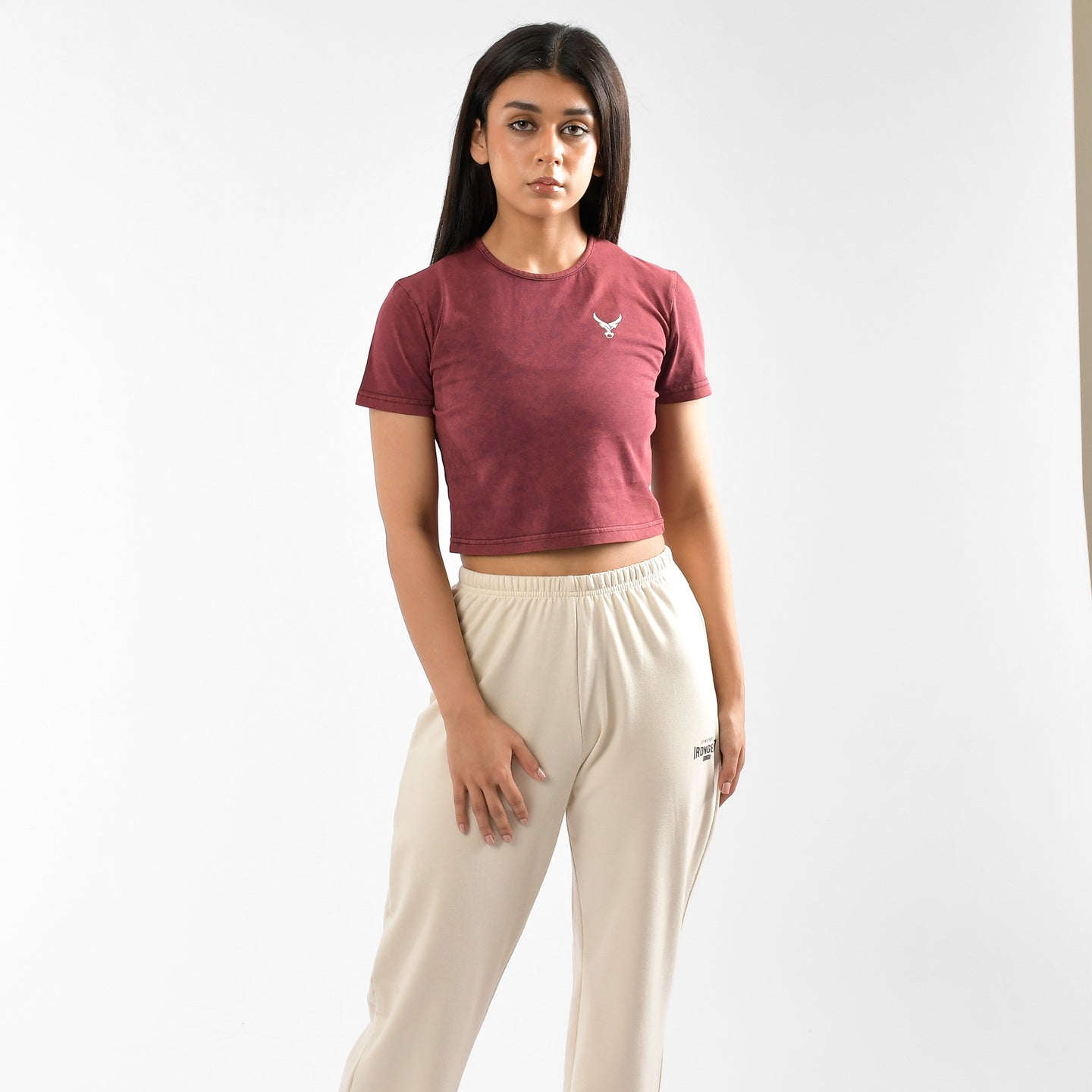Stone Wash Tie Dye Crop Top