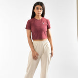 Stone Wash Tie Dye Crop Top