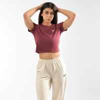Stone Wash Tie Dye Crop Top
