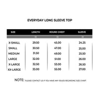 Stone Wash Langarm-T-Shirt