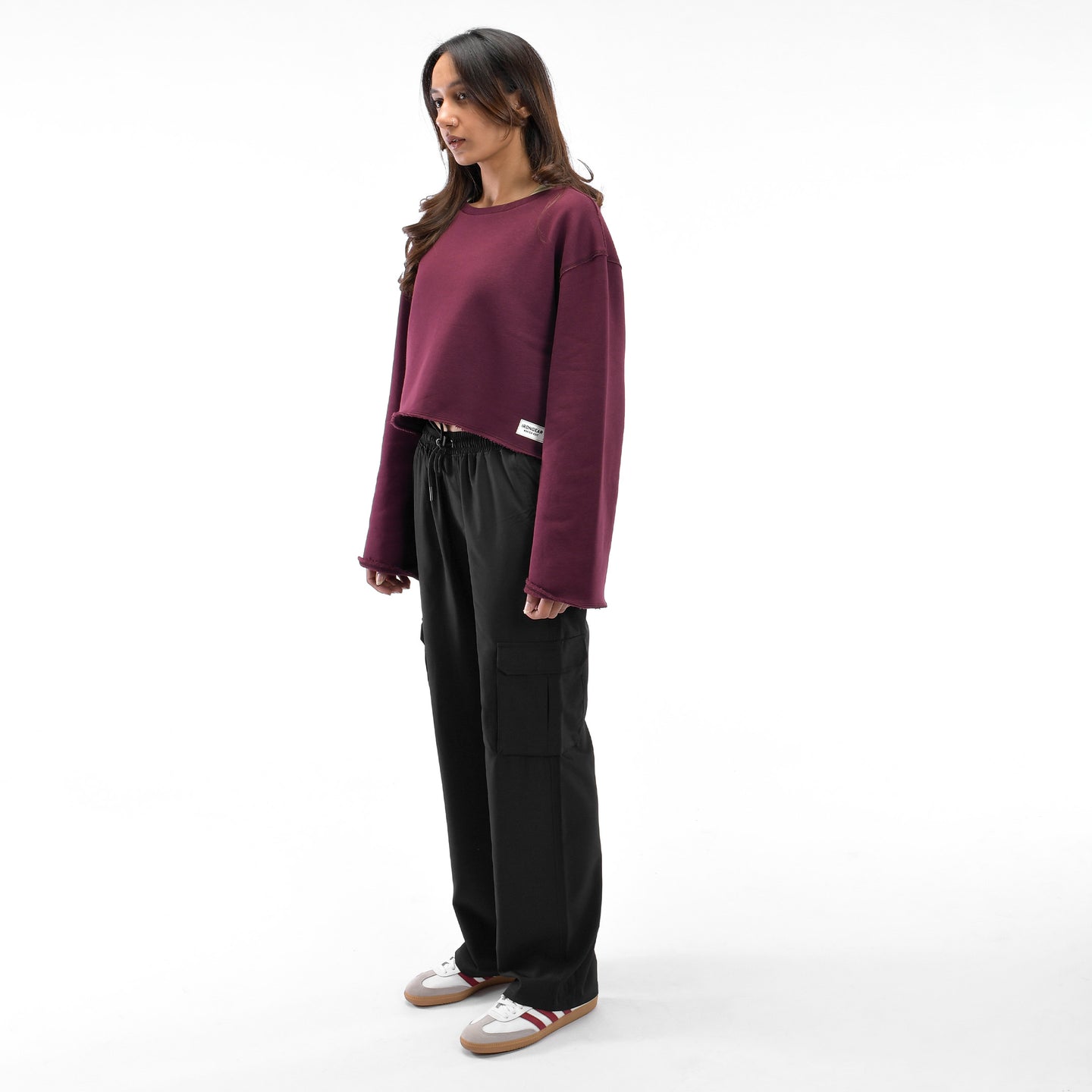 Effortless Bell sleeve sweat shirt