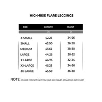 High-Rise Flare Leggings