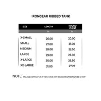 IRONGEAR Ribbed Tank