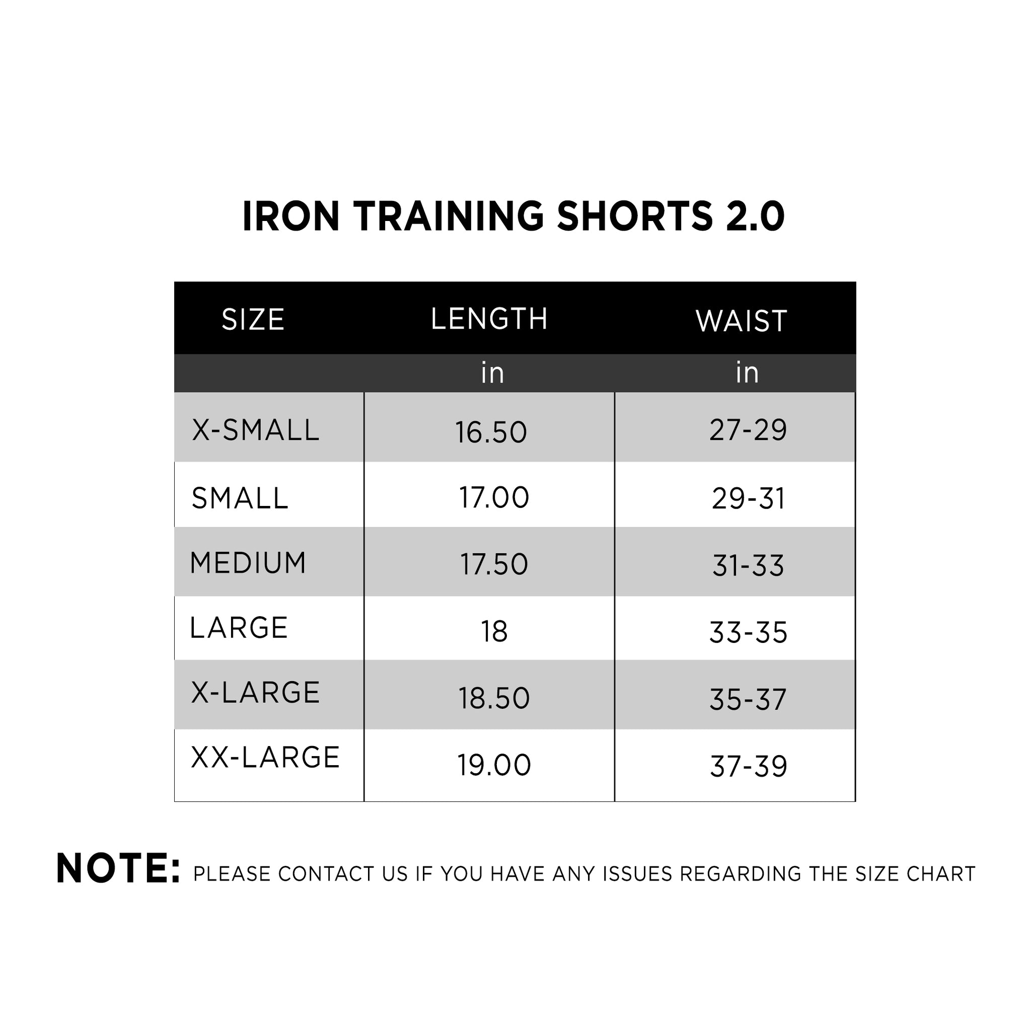 IRON Training Shorts 2.0