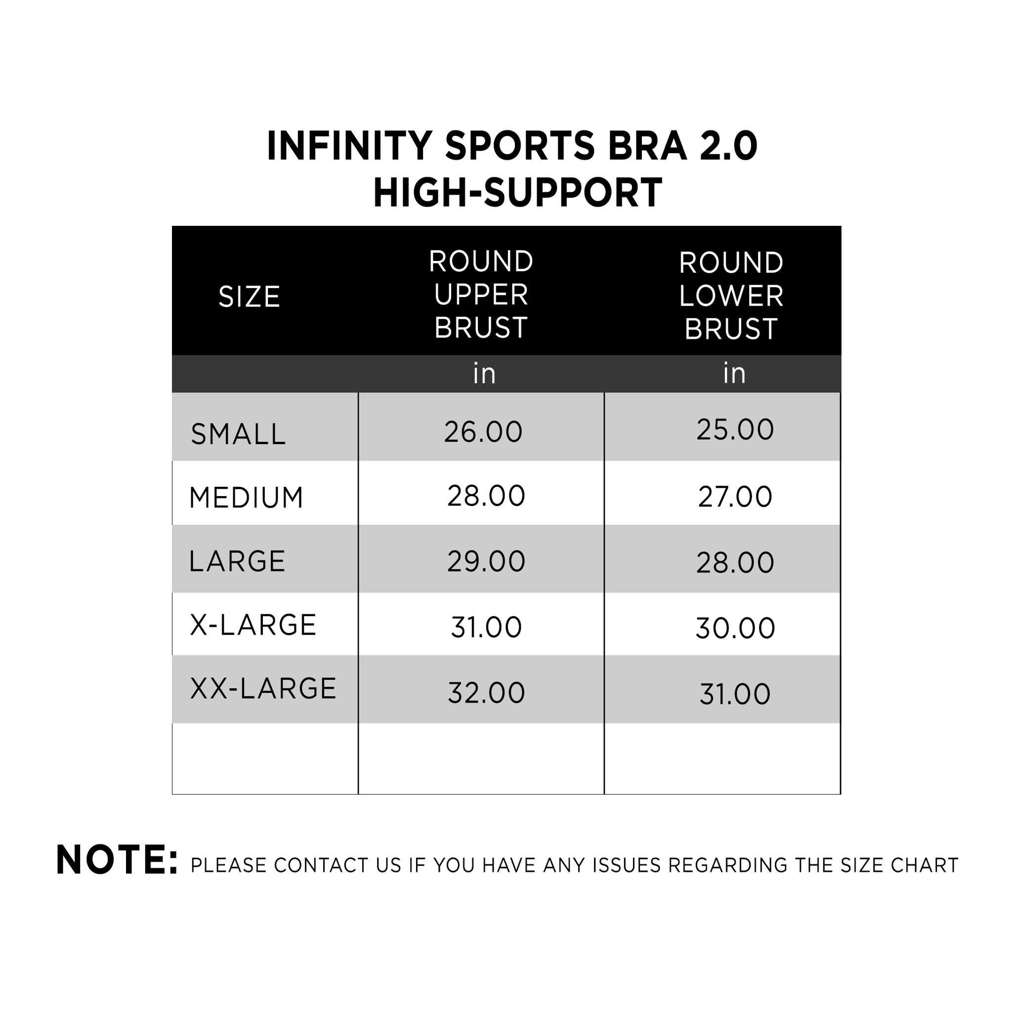 Infinity Sports Bra 2.0 High-Support