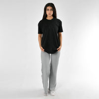 Oversize-T-Shirt mit Stone-Wash-Muster