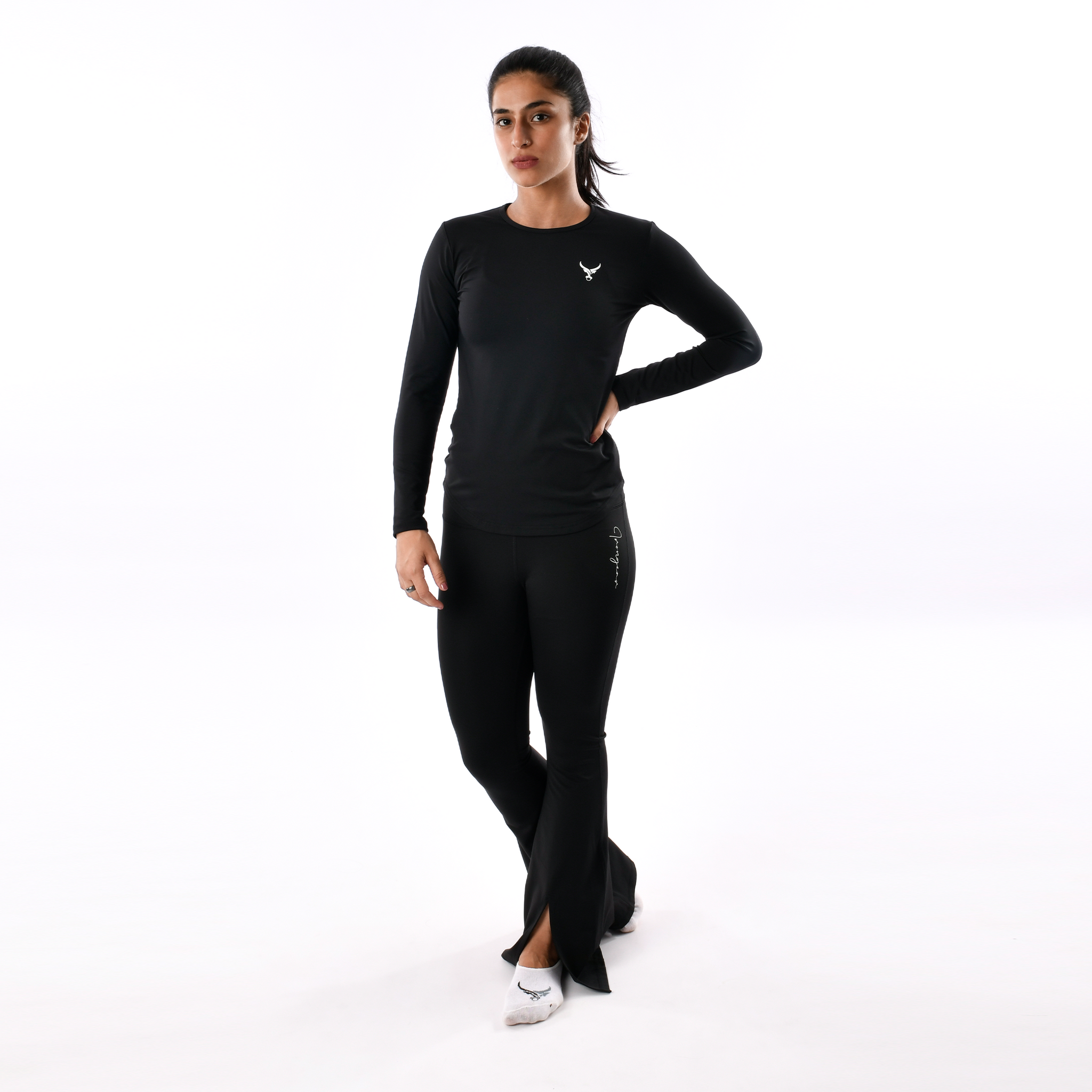 Zeitloses Langarm-Top