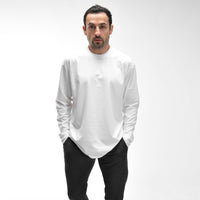 Stone Wash Langarm-T-Shirt