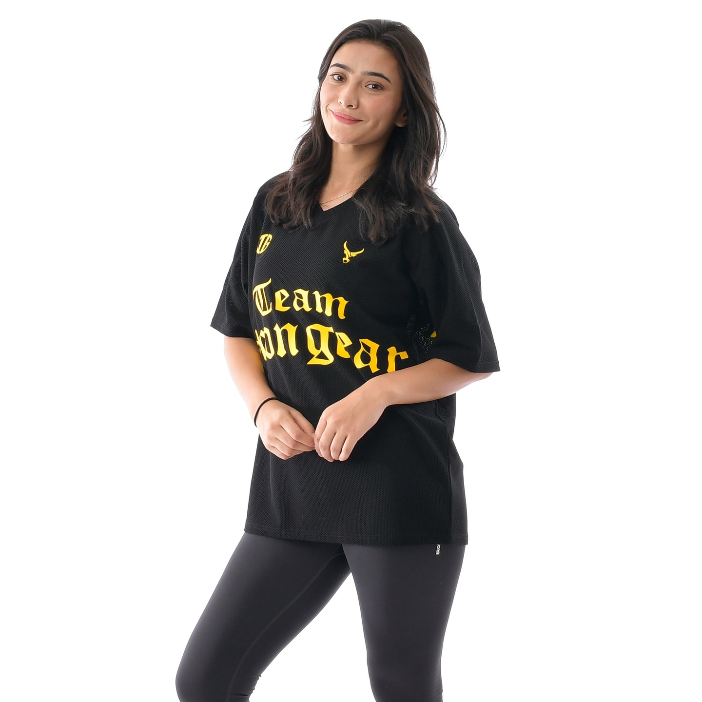 Team Gold Standard Mesh Oversized Tee Women's