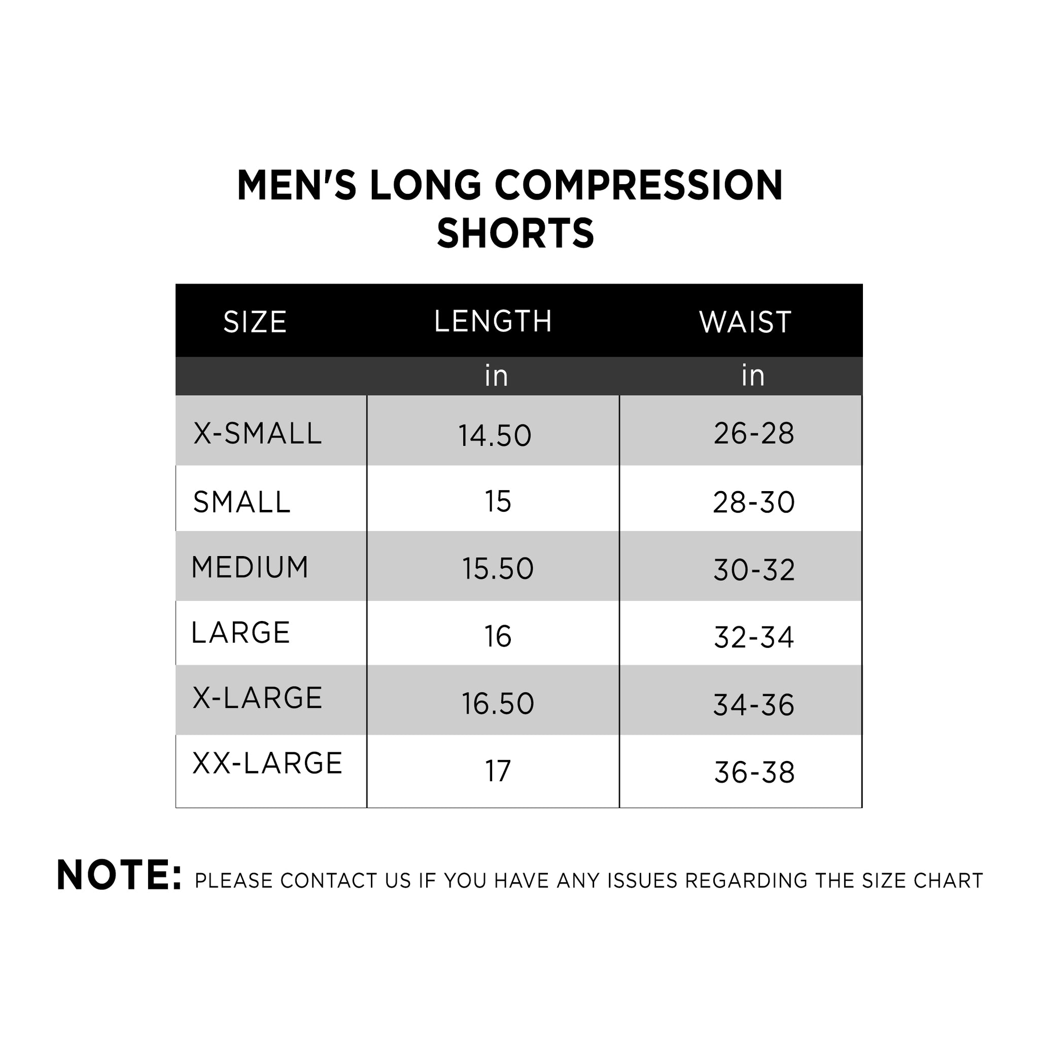 Men's Long Compression Shorts