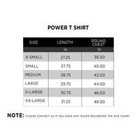 Power T Shirt (Semi Relaxed Fit)