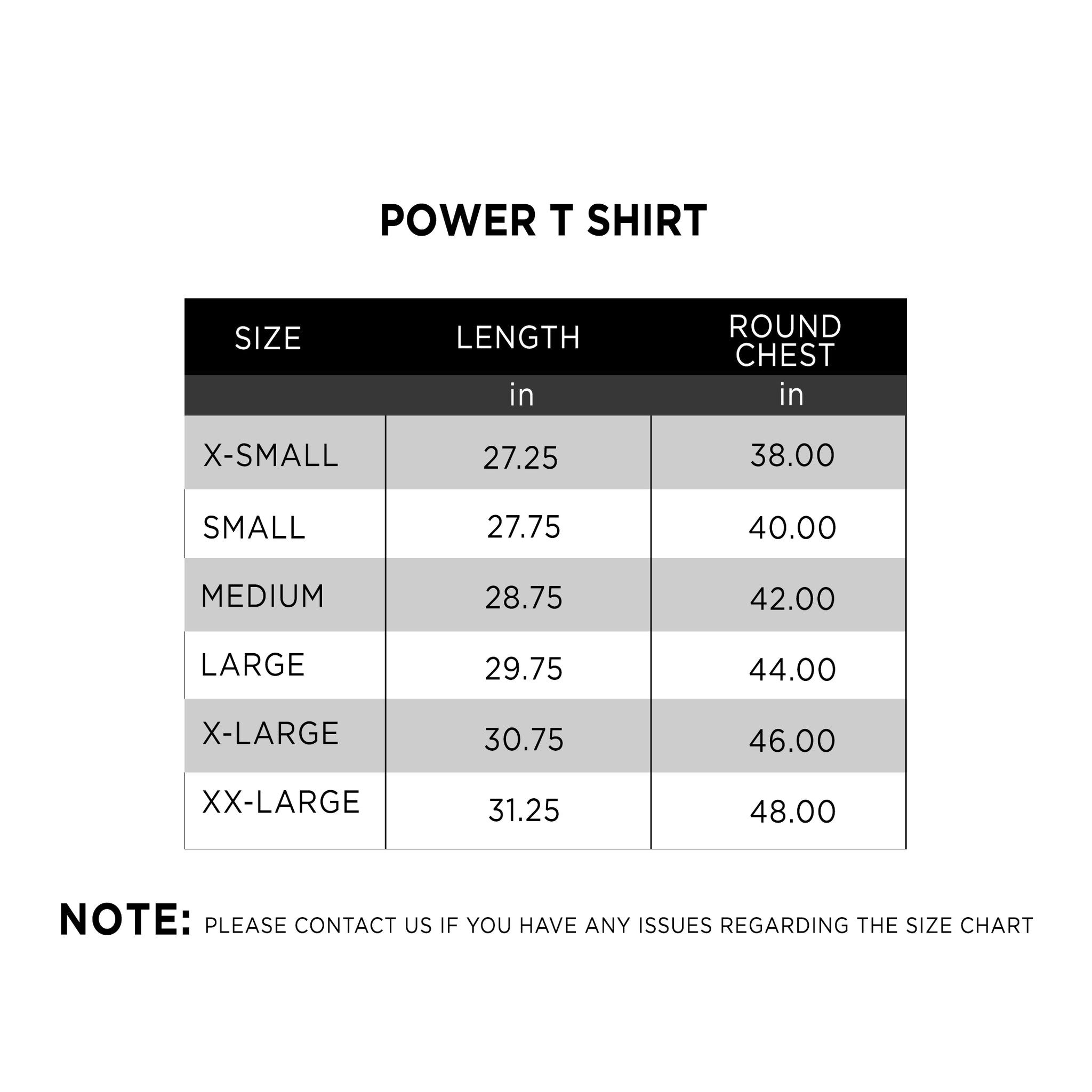Power T Shirt (Semi Relaxed Fit)