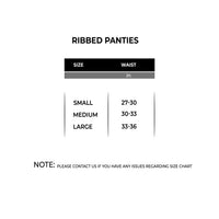 Ribbed Panties