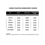 Unisex Pakistan Embroidery Hoodie