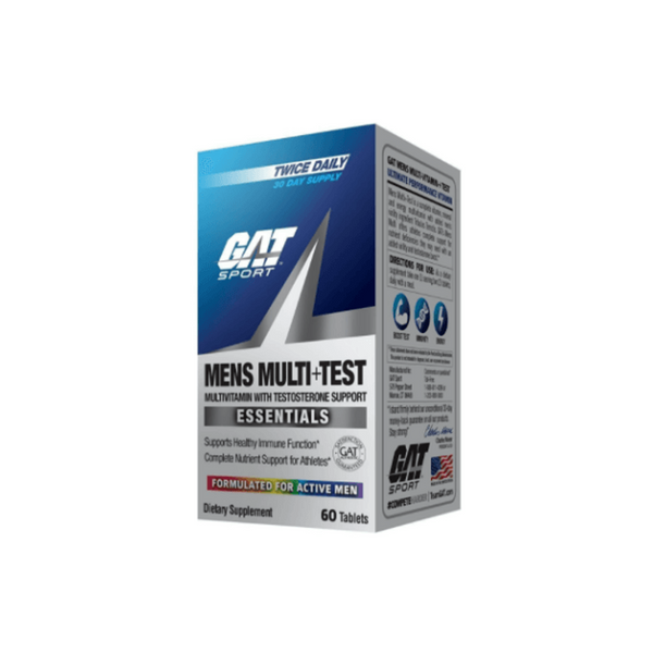 Buy GAT Sport Men's Multi + Test Premium Multivitamin (60 Tablets