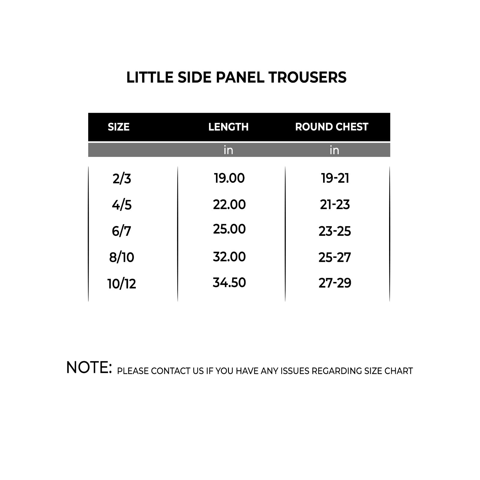 Little Side panel Trouser