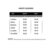 Mighty Leggings (Small Logo) - IRONGEAR Fitness
