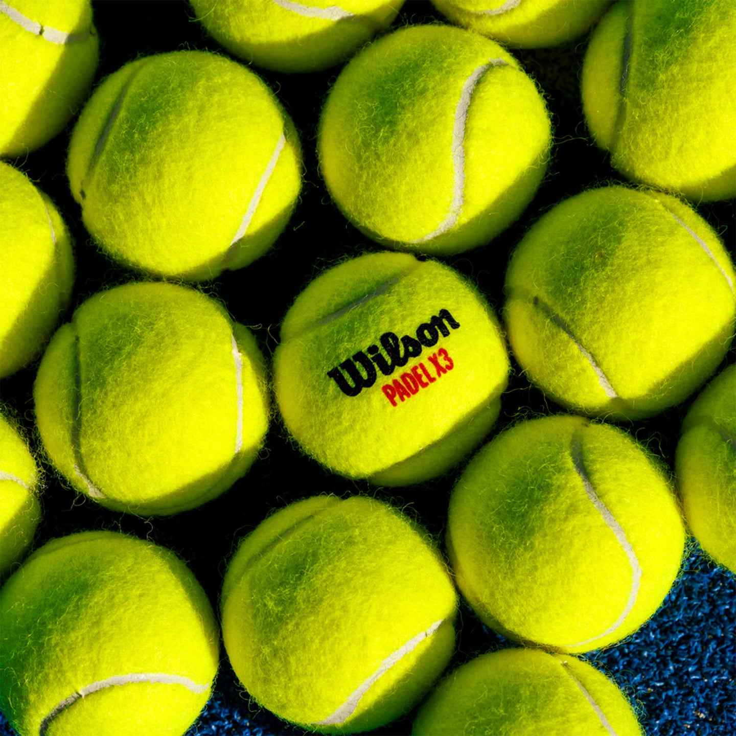 Wilson X3 Padel Balls - 3 Ball Can