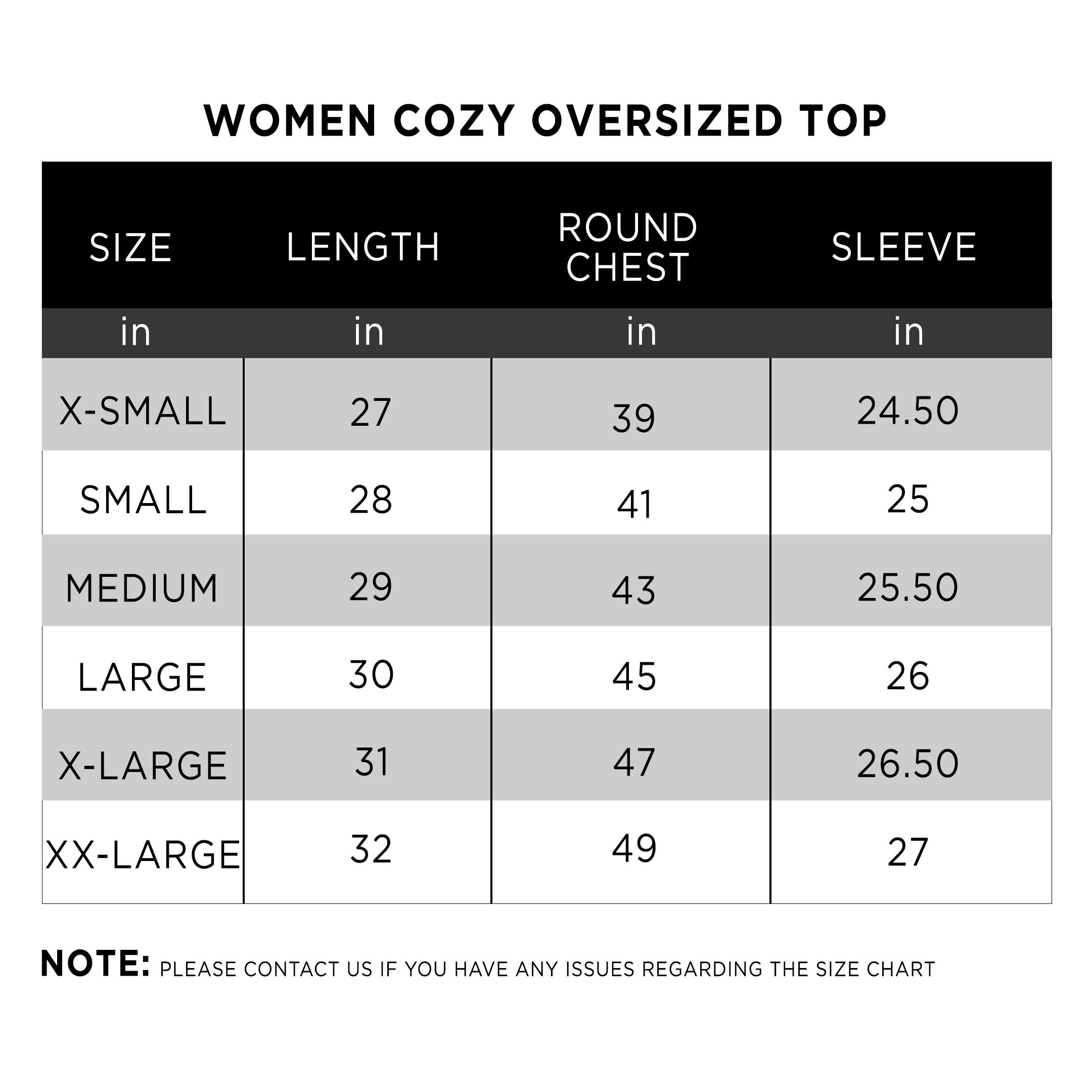 Women Cozy Oversized Top