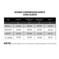 Women Compression Shirts Long Sleeve
