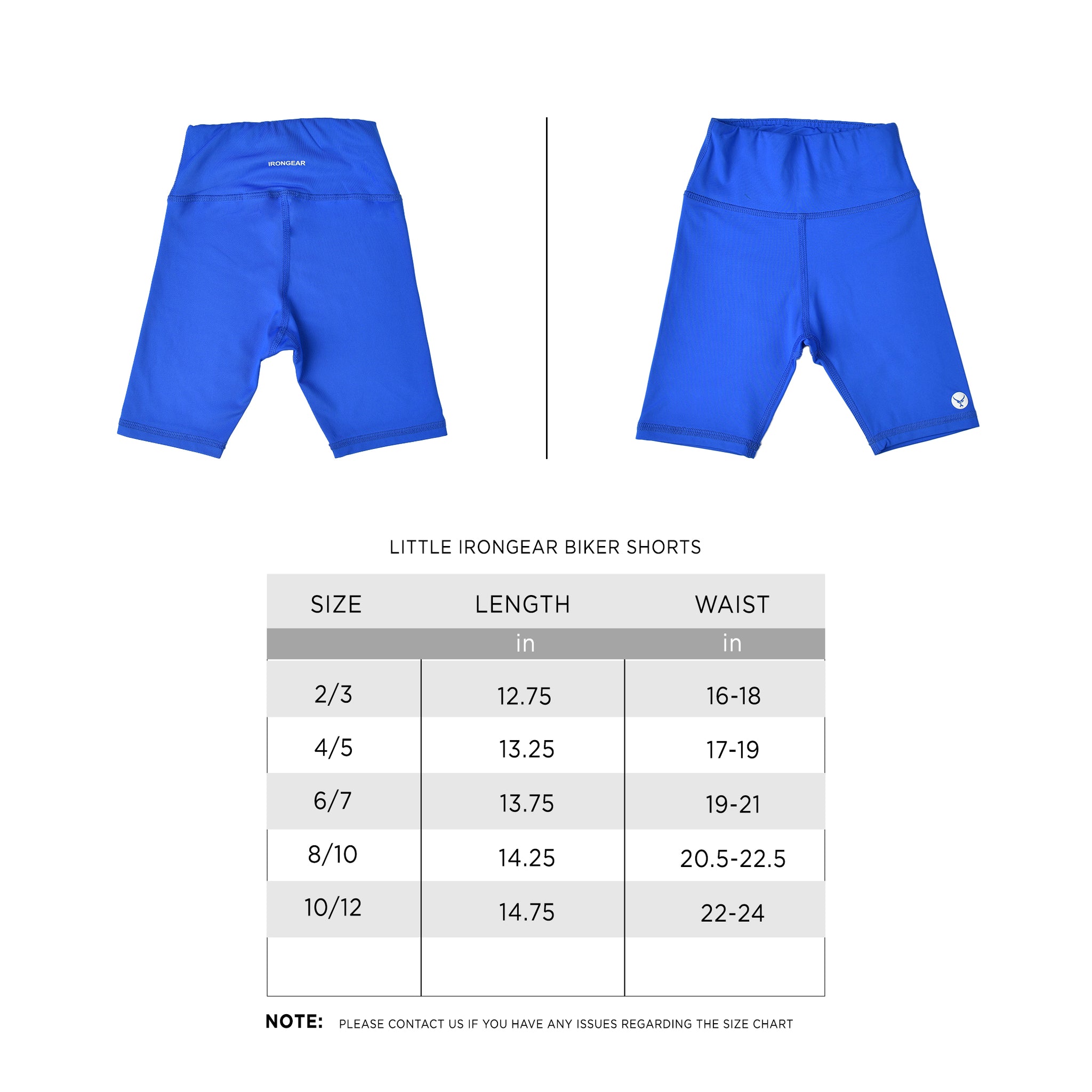 Little IRONGEAR Biker Shorts