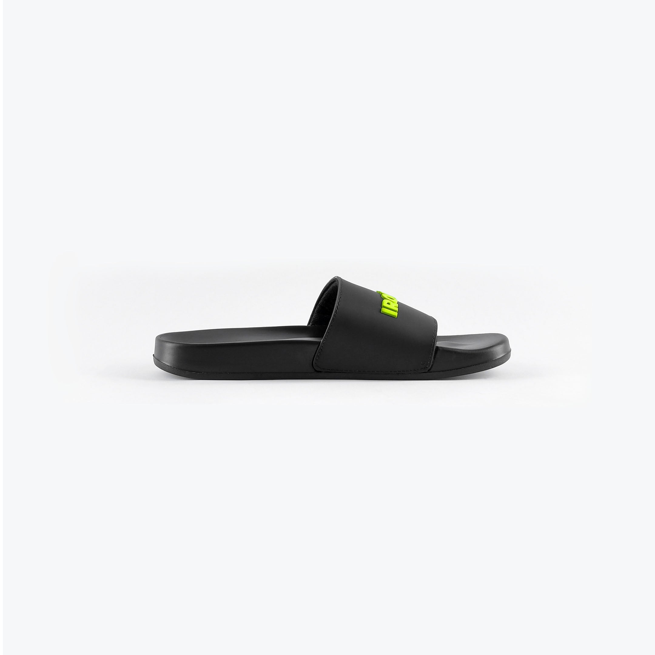 Unisex Signature Slides Black/Neon