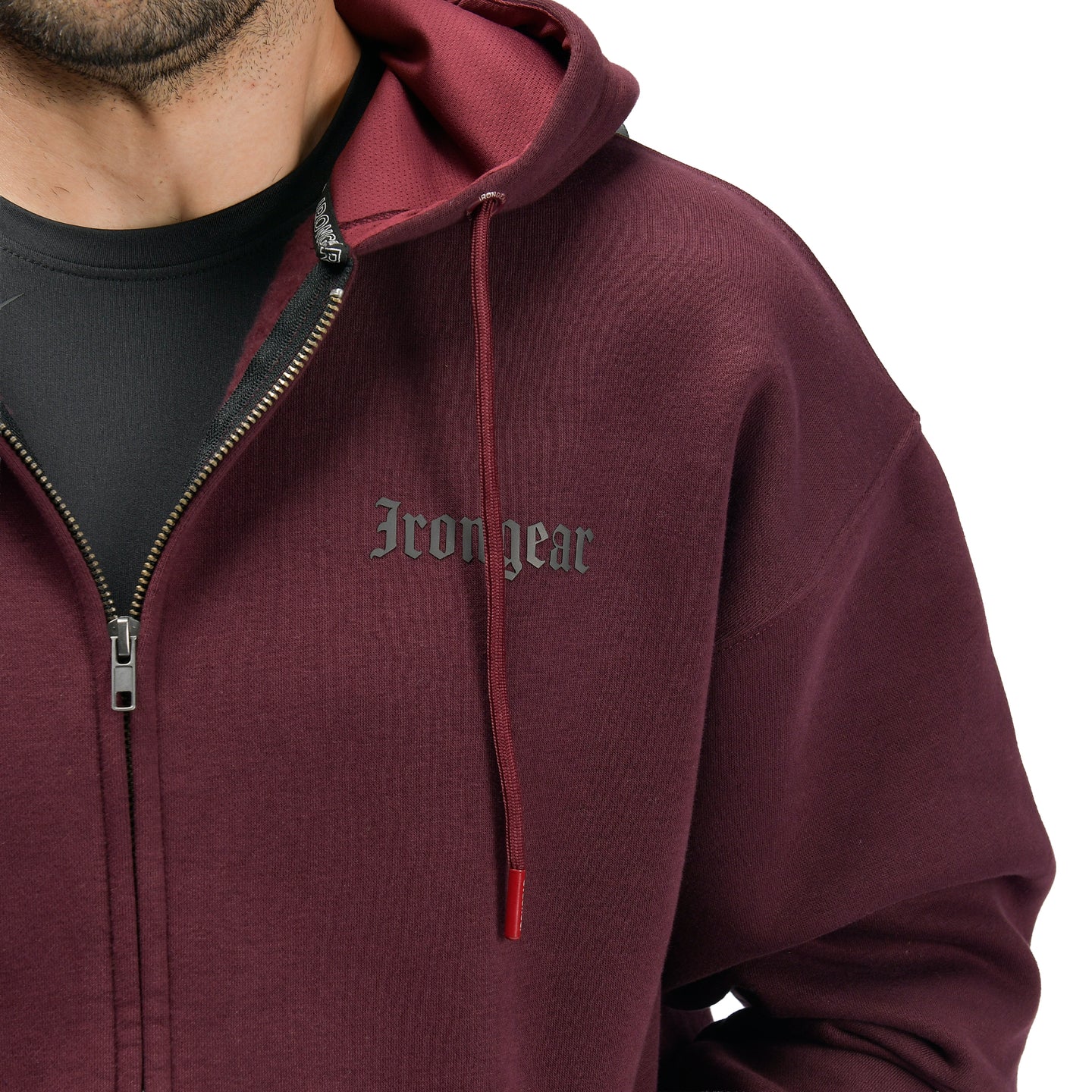 Old English Zip Up Hoodie