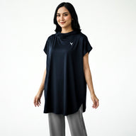 Active Abaya with Hoodie  (Cap Sleeves)