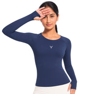 Women Compression Shirts Long Sleeve