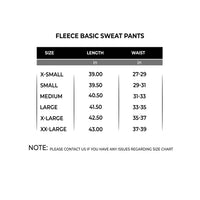 Fleece Basic Sweat Pants