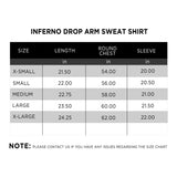 Inferno Drop Arm Sweat Shirt