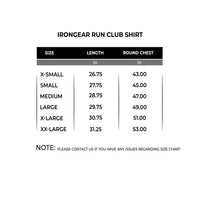 IRONGEAR Run Club Shirt