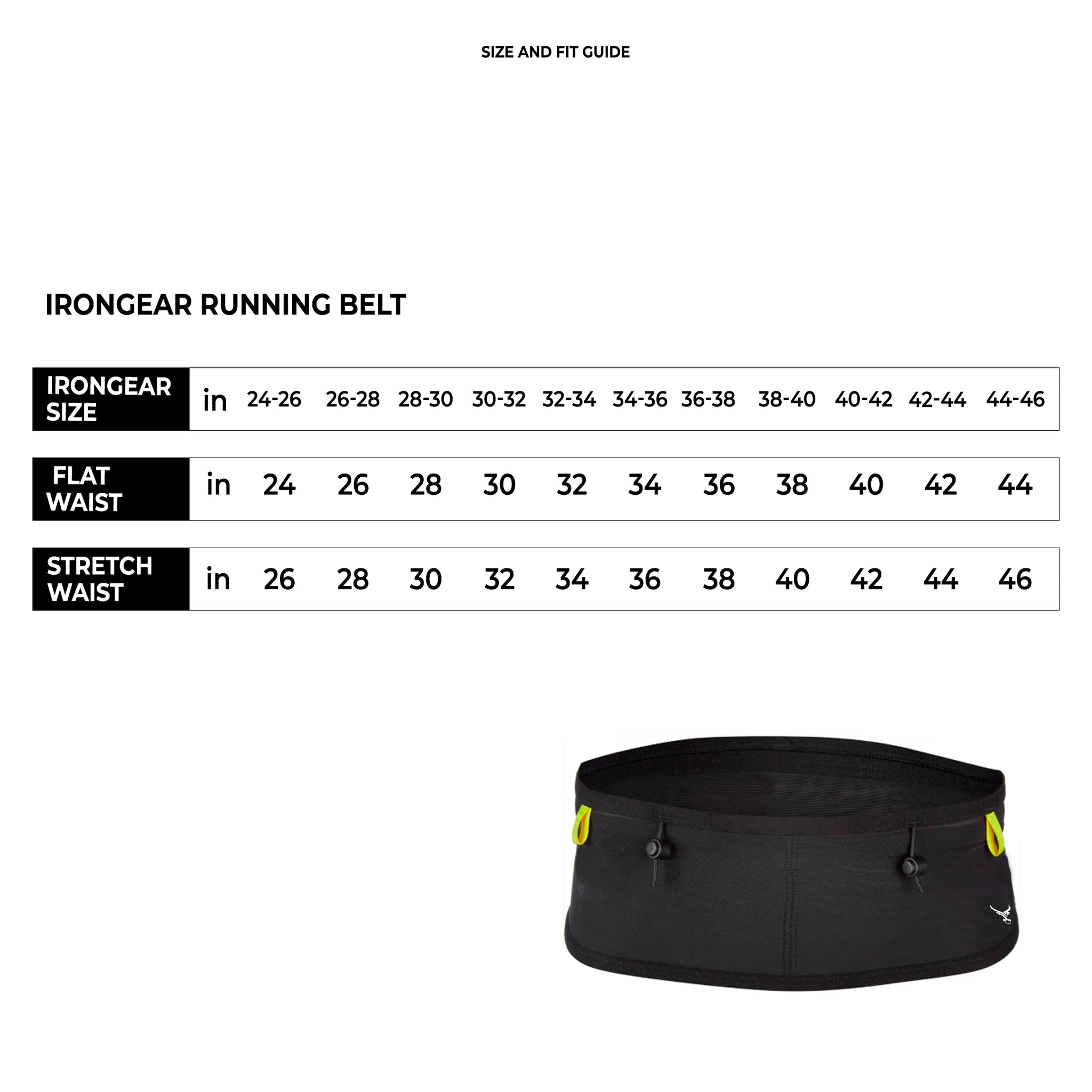 IRONGEAR Running Belt