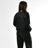 Maglietta a maniche lunghe effetto stone wash