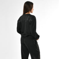 Maglietta a maniche lunghe effetto stone wash