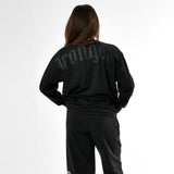 Maglietta a maniche lunghe effetto stone wash