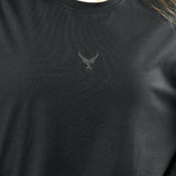 Maglietta a maniche lunghe effetto stone wash