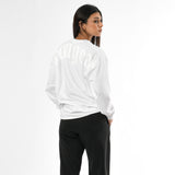 Maglietta a maniche lunghe effetto stone wash