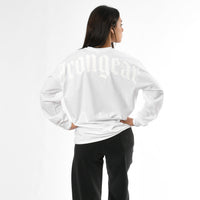 Maglietta a maniche lunghe effetto stone wash