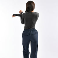 Damen Kompressionsshirts Langarm