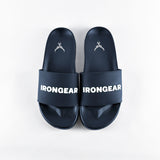 Unisex Signature Slides Navy/White