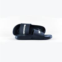 Unisex Signature Slides Navy/White