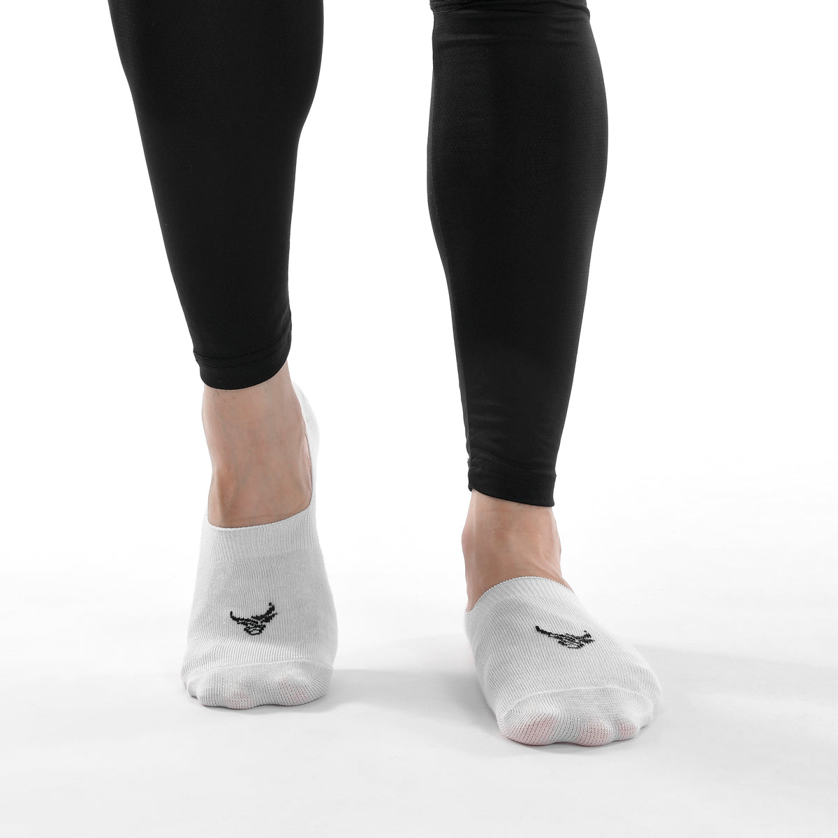 IG Invisible Socks Pack of Three – White | IRONGEAR – IRONGEAR Fitness