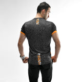 Maglietta a maniche lunghe effetto stone wash