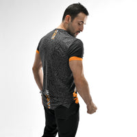 Maglietta a maniche lunghe effetto stone wash