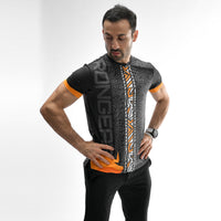 Maglietta a maniche lunghe effetto stone wash