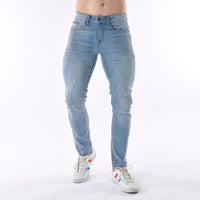 Semi Ripped Muscle Fit Jeans