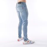 Semi Ripped Muscle Fit Jeans