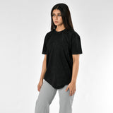Oversize-T-Shirt mit Stone-Wash-Muster