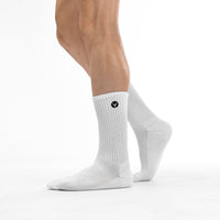 Daily Stride Ribbed Comfort Crew Socks 2 Pack